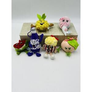 Whiffer Sniffer Scented Plush w/ Backpack Clip - Lot of 6